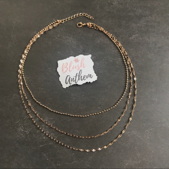 3 for $25⚡️dainty 3 layer necklace - Picture 6 of 8